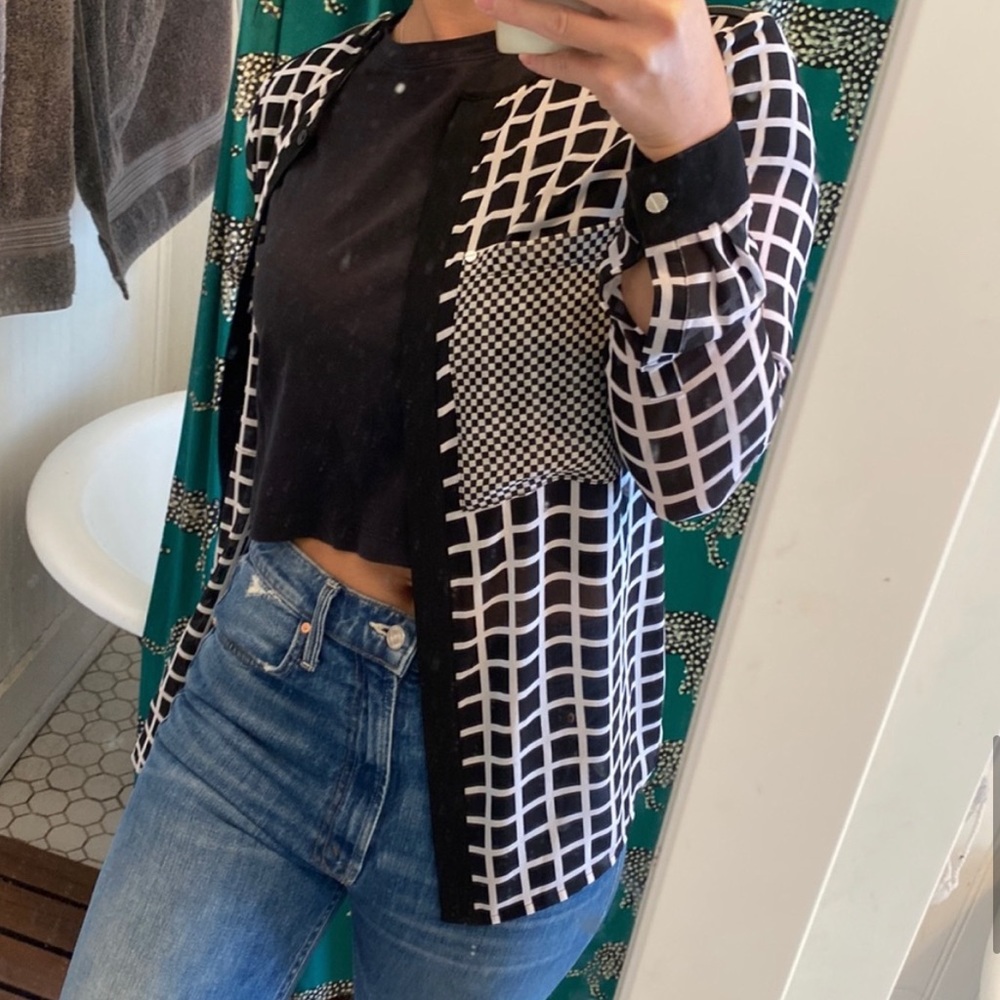 Michael kors button down xs